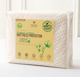 MATTSHIELD ORIGINAL luxury waterproof mattress protector in full size shields spills while staying breathable