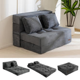 MAXYOYO convertible sofa bed in 4-in-1 layout saves space in small living areas