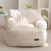 MAXYOYO Kids Bean Bag Chair in corded fabric ready for cozy lounging