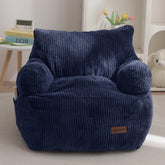 MAXYOYO Kids Bean Bag Chair with corded fabric offers cozy seating for playtime.