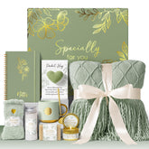 MAYICIVO care package blanket: luxurious knitted tassel blanket for cozy support