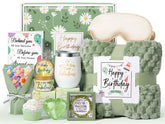 MAYICIVO birthday gift box blanket for cozy celebrations and relaxation