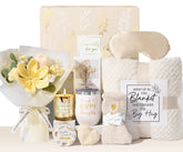 MAYICIVO self-care package blanket, soft throw for cozy moments