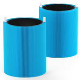 Mbetter Blue Pure 411 allergenblock filter front view for a snug purifier fit.