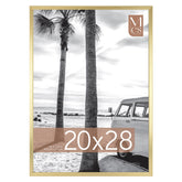 MCS Foundation brass frame with plexi front protects posters and prints.