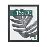 MCS Studio Gallery 16x20 frame front view with black woodgrain finish for photos.