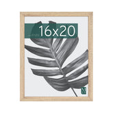 MCS Studio Gallery 16x20 frame front view with natural woodgrain for elegant wall display.