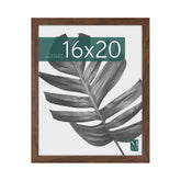 MCS Studio Gallery 16x20 walnut woodgrain frame for elegant wall displays.