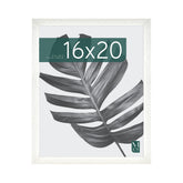 MCS Studio Gallery 16x20 frame front view in white woodgrain, ideal for classic displays.