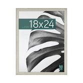 MCS Studio Gallery 18x24 frame in gray woodgrain, front view for wall display