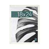 MCS Studio Gallery 18x24 frame front view with white woodgrain finish, ideal for photos.