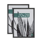 MCS Studio Gallery 20x28 frame in black woodgrain, front view ideal for displaying photos