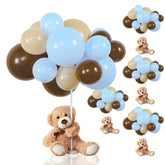 Meooeck bear centerpieces for baby showers, 13.5-inch, create charming focal decor.
