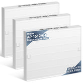 Midiex 3-pack AP-1512HH packaging shows value for home air purification