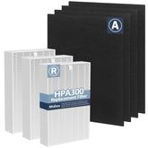 Midiex HPA300 3-pack filters ready for install in Honeywell purifiers.