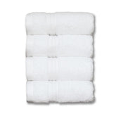 Milara Creations white Turkish wash cloths 13x13 with soft absorbent surface