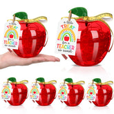 Mimorou red apple container set front view for gift-ready teacher tokens