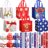 MiniInflat baseball gift bag front view for party favors and decor