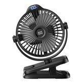 Minthouz Clip-on Fan clip attachment for secure mounting on desks or edges