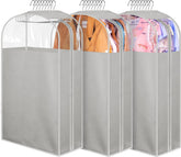 MISSLO 32-inch garment bag with 10-inch gusset for wrinkle-free storage.