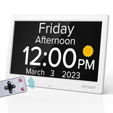 Mitoart clock with a clear screen for easy reading at a glance.