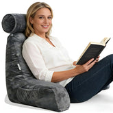 Mittagong extra-large reading pillow with arm support for ergonomic comfort.