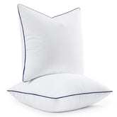MIULEE 18x18 pillow insert pack 2 with plush fill for lasting shape.