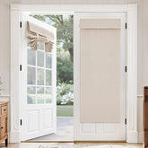 MIULEE 2-panel french-door curtains pack for private entry and seamless decor.