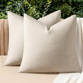 MIULEE outdoor pillow cover waterproof protects cushions on patio
