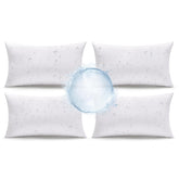 MIULEE outdoor pillows 12x20 waterproof set enhances patio seating with weather-ready comfort.