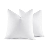 MIULEE 20x20 pillow insert, vacuum-packed set of two, plush and durable for cushions