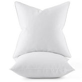 MIULEE pillow inserts two-pack on display showing plush support for bed and sofa