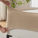 MIYE jacquard box spring cover wrap-around secures corners for a neat, durable bed fit.