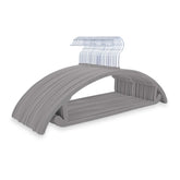 MIZGI premium velvet hangers in a 30-pack box for organized closets.