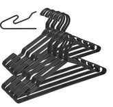 MLMD Lux heavy-duty hangers with 4mm metal and a glossy powder coat for durable storage.