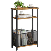 MMEOLUOOK narrow side table with slim profile for small spaces, great for tight corners.