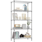 MMZG 1250lbs five-tier shelf full unit ideal for versatile storage in tight spaces.