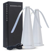 Modern Lyfe Fly Fan table 2-pack grey for outdoor dining