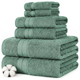 Modern Threads Spun Loft bath towels with plush 600 GSM softness and quick-dry performance.