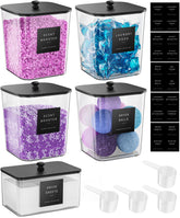 Moforoco clear laundry container showcasing contents for easy visibility