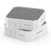 Molekule Air Pre-Filter captures pet hair and dust to protect the main filter.