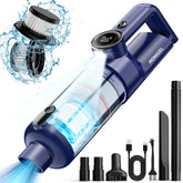 MONOZEL handheld vacuum with brushless motor for powerful car and home cleaning.
