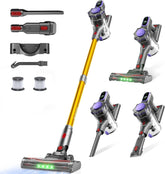 MONSGA MV3 front view shows a versatile cordless vacuum for quick daily cleans