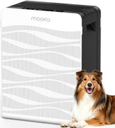 MOOKA air purifier with dual inlet design for fast large-room purification