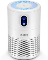 MOOKA B-D02L air purifier designed for large rooms up to 1076 ftΒ²