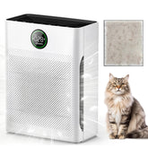 MOOKA PR1 front view shows a modern purifier designed for large rooms and easy placement