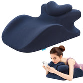 MOONYOOY memory-foam ergonomic wedge pillow angle 27 supports restful posture