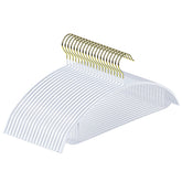 MOPALL 20-pack clothes hangers with heavy-duty metal body for sturdy daily use.