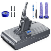 Morpilot V8 battery 21.6V 8000mAh powering longer cordless cleaning.