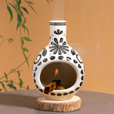 MOUGIGI Palo Santo Holder ceramic provides stable support for sticks during meditation.